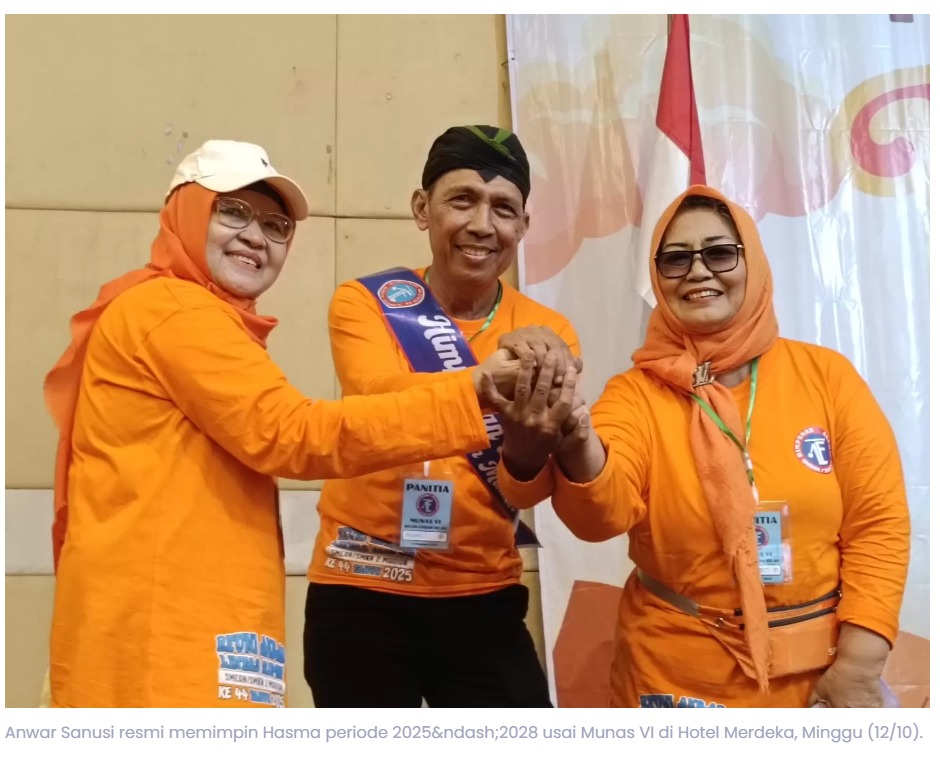 Anwar Sanusi Terpilih Pimpin Hasma 2025–2028, Siap Hidupkan Program Beasiswa