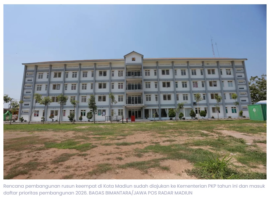 Pembangunan Rusun Keempat Madiun Masuk Daftar Prioritas Kementerian PKP Tahun 2026