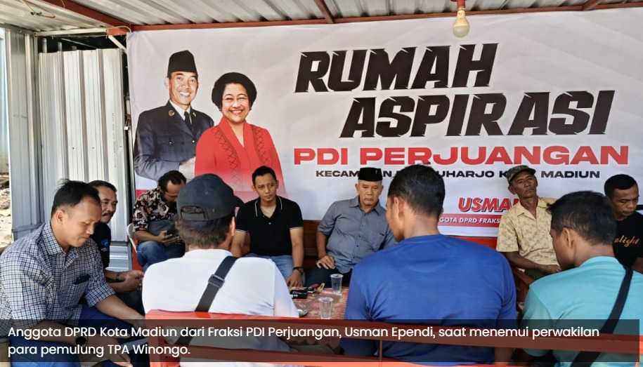Pemulung TPA Winongo Gelisah Kehilangan Mata Pencaharian, Datangi Anggota DPRD Kota Madiun