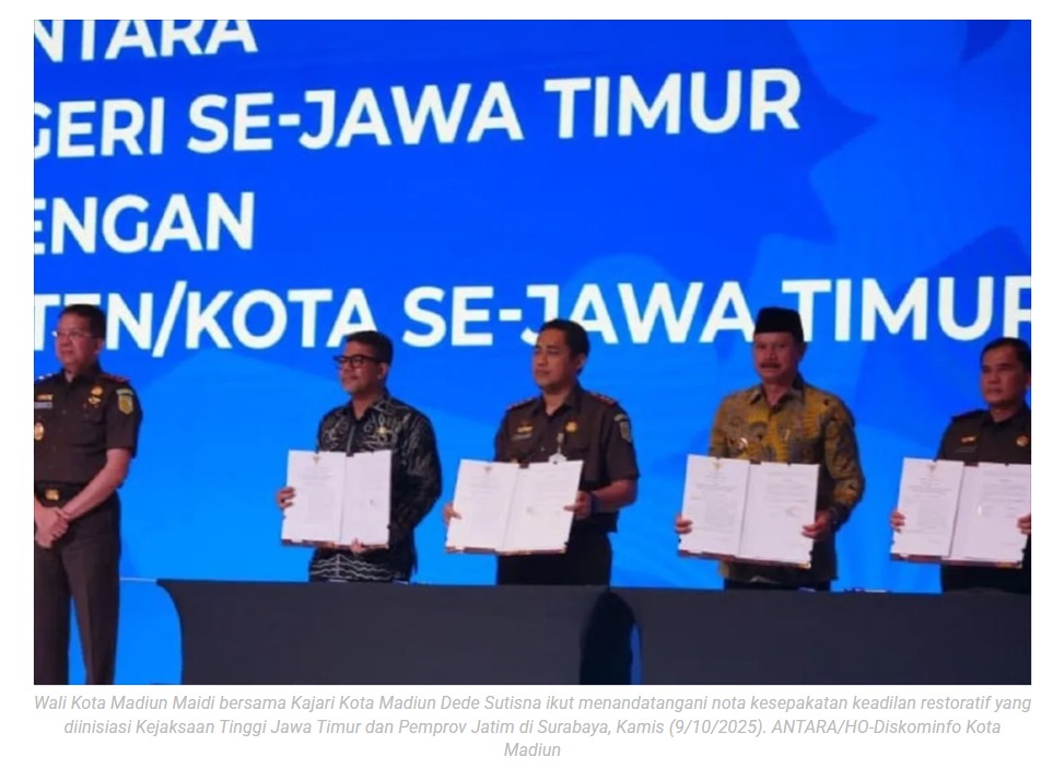 Pemkot Madiun-Kejari perkuat implementasi keadilan restoratif