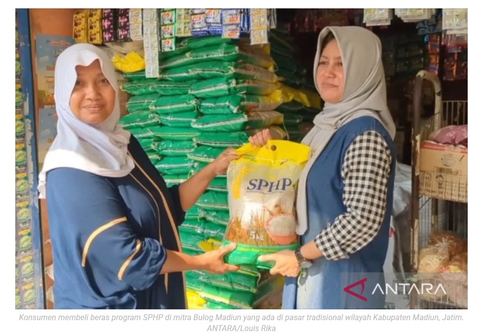 Bulog Madiun salurkan 3.776 ton beras SPHP hingga awal Oktober 2025