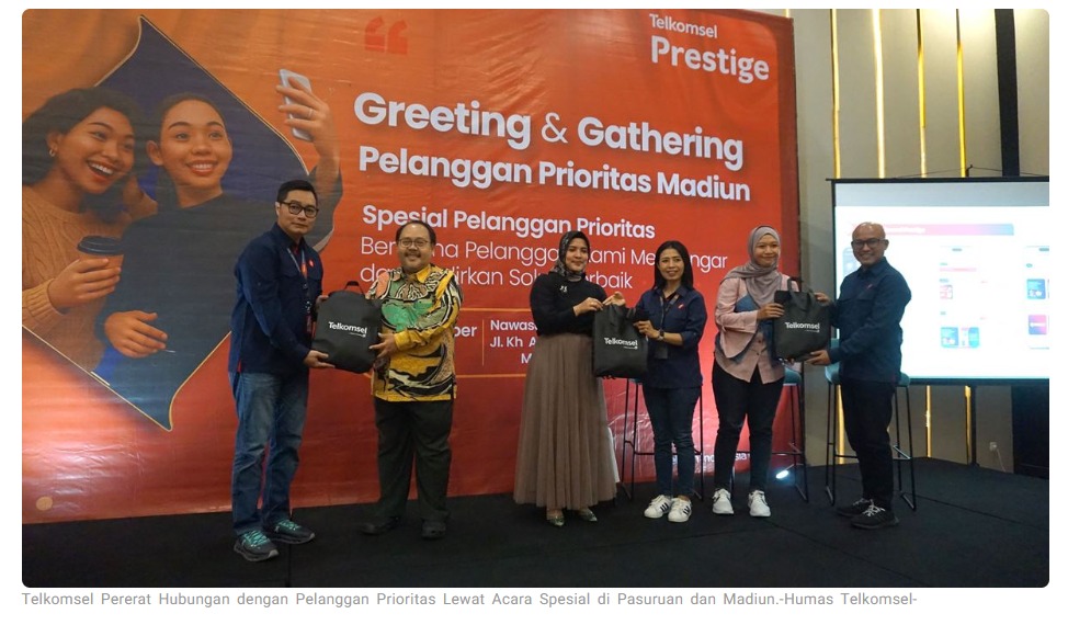Telkomsel Pererat Hubungan dengan Pelanggan Prioritas Lewat Acara Spesial di Pasuruan dan Madiun