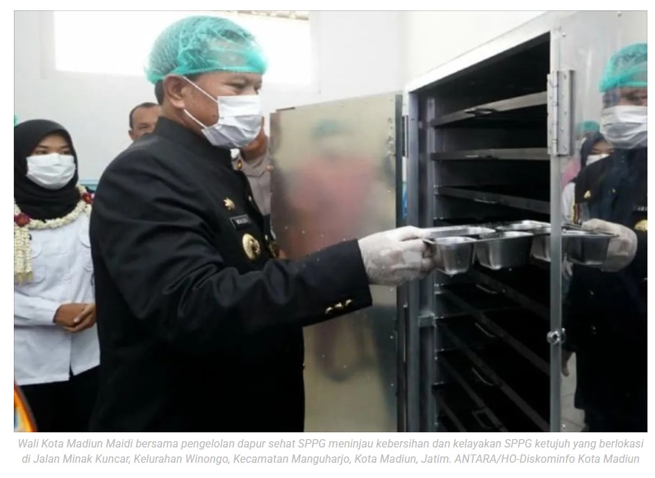 Pemkot Madiun minta tiap SPPG miliki Sertifikat Laik Higiene Sanitasi