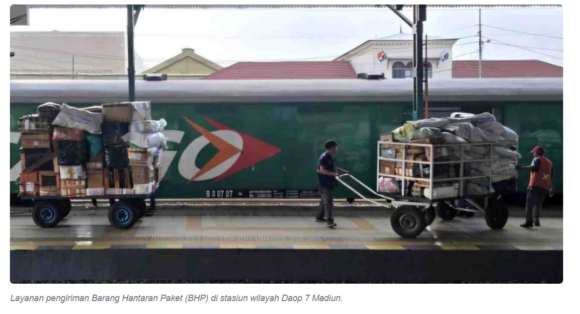 Pengiriman BHP Naik 25 Persen, Daop 7 Madiun Dukung Penguatan Ekonomi Kerakyatan