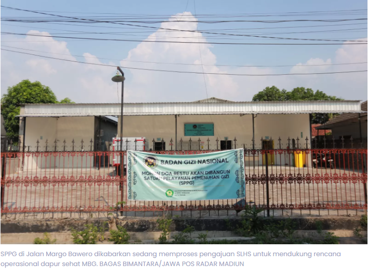 Belum Semua Dapur MBG di Madiun Bersertifikat, Empat SPPG Ajukan SLHS ke Dinkes