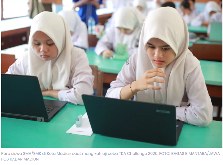 9.966 Siswa SMA/SMK di Madiun Siap Hadapi TKA Nasional November 2025