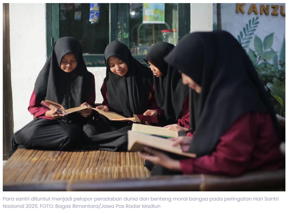 Hari Santri Nasional 2025: Santri Harus Jadi Pelopor Peradaban Dunia