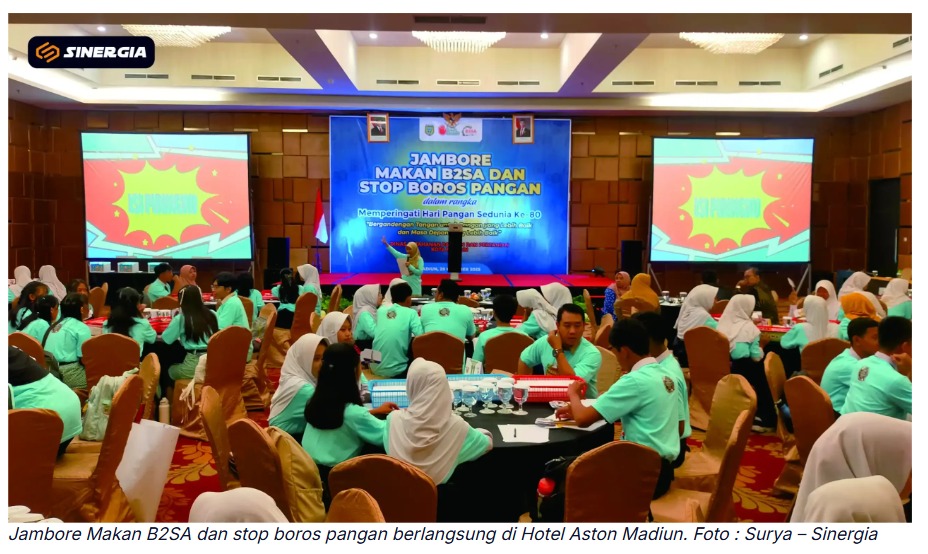 Jambore B2SA, DKPP Kota Madiun Tanamkan Pola Makan Sehat dan Anti Boros Pangan pada Siswa