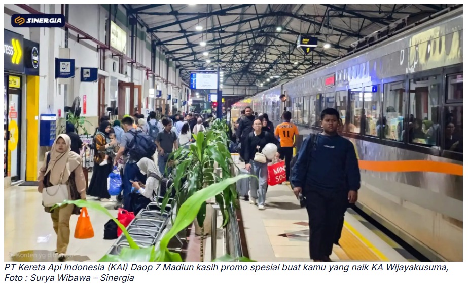 Naik KA Wijayakusuma Dapat Diskon Tiket 10 Persen untuk ke Banyuwangi