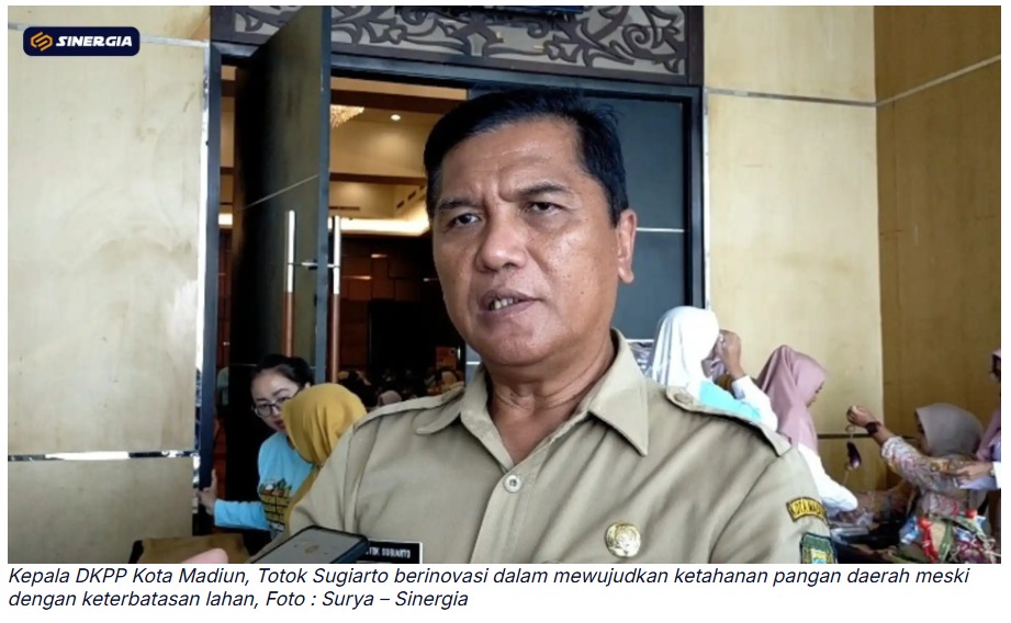 Optimalisasi Lahan Terbatas, DKPP Kota Madiun Dorong Pertanian Terpadu
