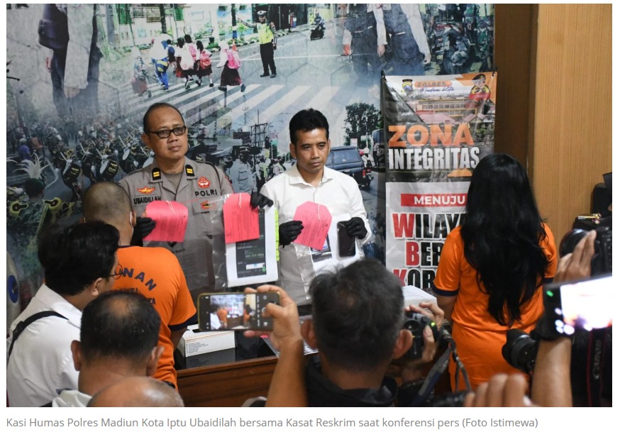 Polres Madiun Kota Ungkap Kasus Penipuan Dana Talangan dan Curanmor