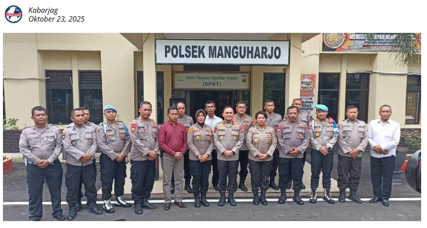 Wakapolda Jatim Tinjau Pelayanan Publik di Polsek Manguharjo dan SPKT Polres Madiun Kota