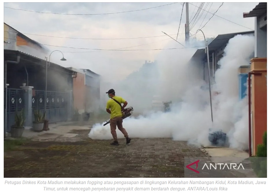 Dinkes Kota Madiun ingatkan warga giat terapkan 3M plus cegah DBD