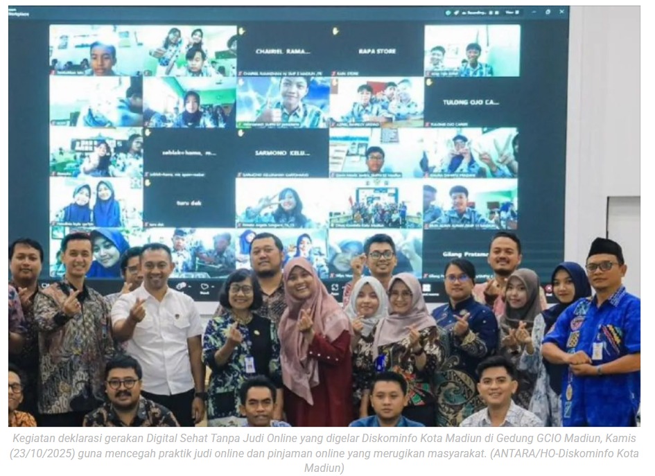 Diskominfo Kota Madiun berikan edukasi literasi digital cegah judol