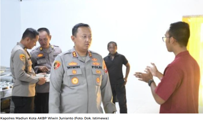Dukung Program MBG, Polisi Tinjau Kesiapan SPPG Kanigoro Madiun