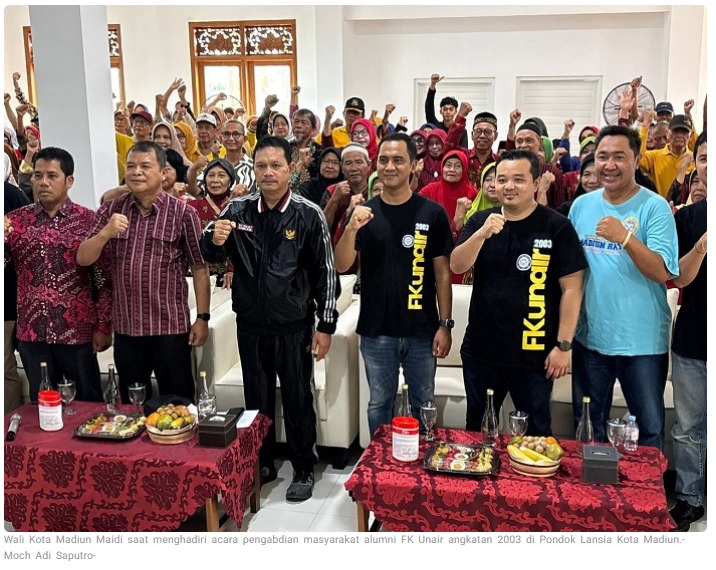 Pemkot Madiun Gandeng FK Unair Tingkatkan Kesehatan Lansia