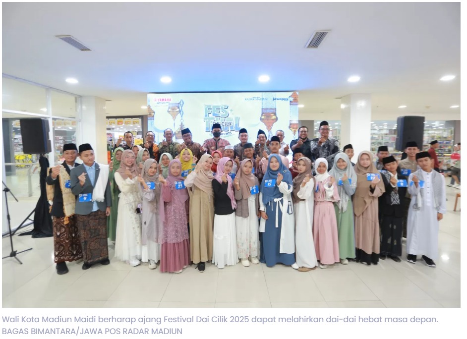 Denting Alunan Mendayu Juara Festival Dai Cilik, Ini Pesan Wali Kota Maidi