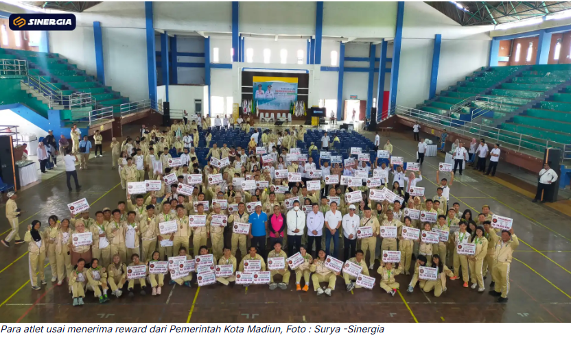 Reward Atlet Porprov 2025 Cair, Pemkot Madiun Kucurkan Rp. 1,4 Miliar
