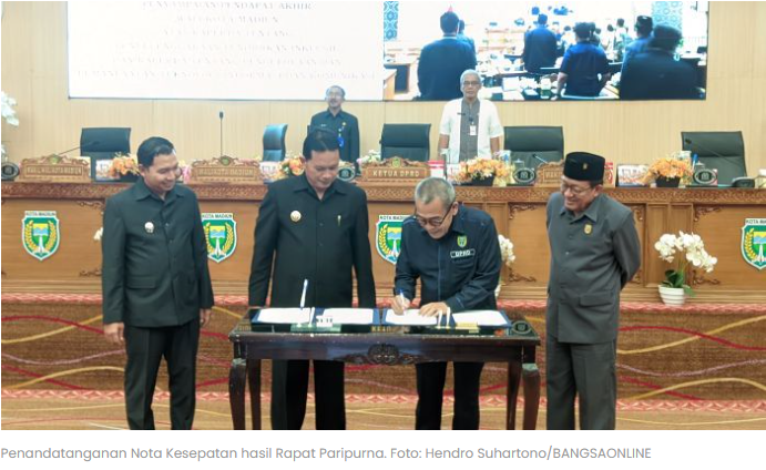 DPRD Kota Madiun Sahkan Dua Perda Baru, Fokus pada Pendidikan Inklusif dan Teknologi Informasi