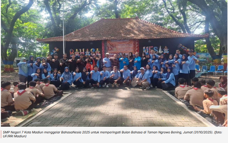 SMP Negeri 7 Kota Madiun Gelar BahasaNesia 2025 untuk Peringati Bulan Bahasa