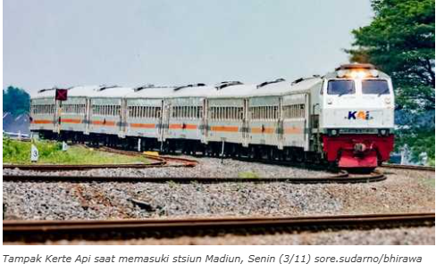 KAI Daop 7 Madiun Berikan Manfaat Boarding Pass Through Value
