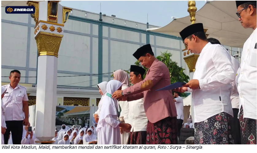 Wujudkan Generasi Berakhlak, 2.000 Siswa di Kota Madiun Diwisuda Khatam Al-Qur’an