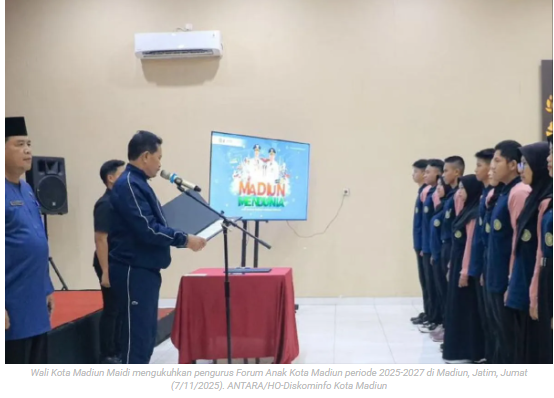 Pemkot Madiun dorong peran anak dalam pembangunan dengan Forum Anak