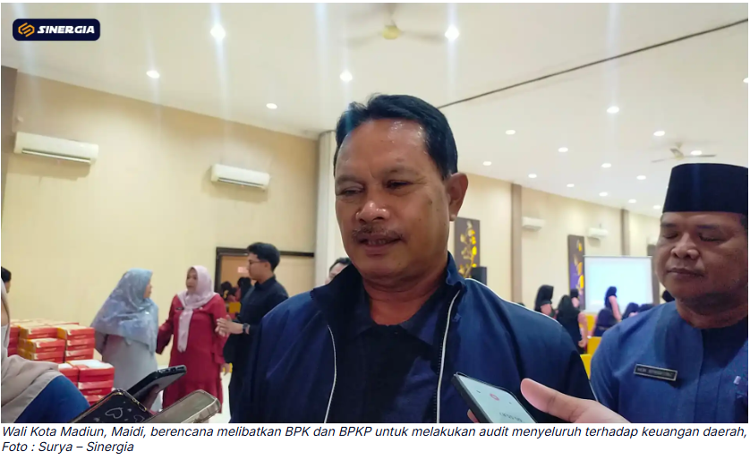 Pemkot Madiun Perkuat Transparansi, Wali Kota Maidi Gandeng BPK dan BPKP Periksa Keuangan Daerah
