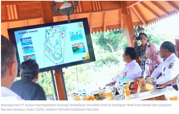 Dumilah Park Madiun Bakal Direvitalisasi, Investor Jakarta Kucurkan Rp 100 Miliar