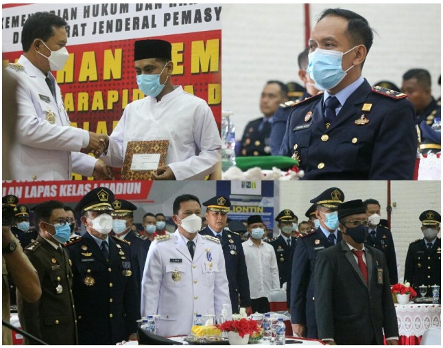 Walikota Serahkan SK Remisi Kepada Seribu Lebih WBP Lapas Pemuda Madiun