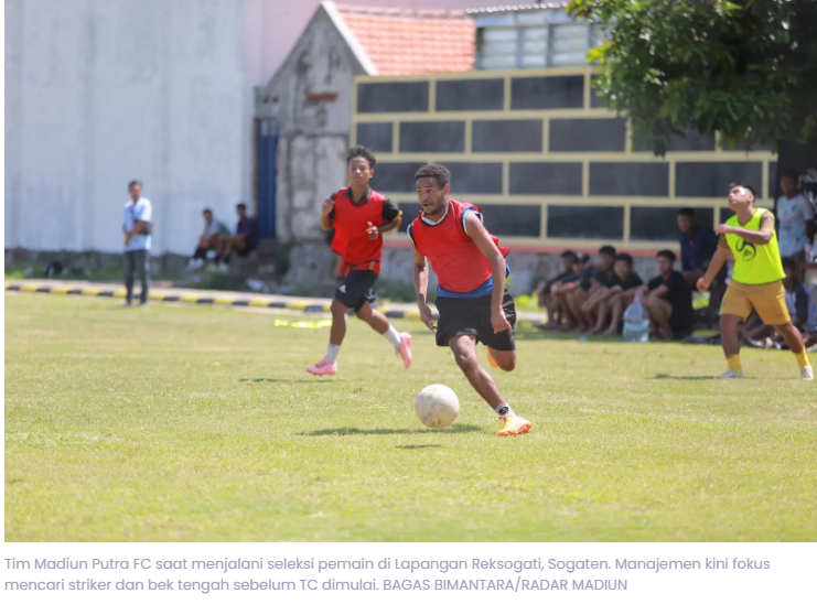 Madiun Putra FC Resmi Dapat Pelatih Baru, Fokus Cari Striker dan Bek Tengah