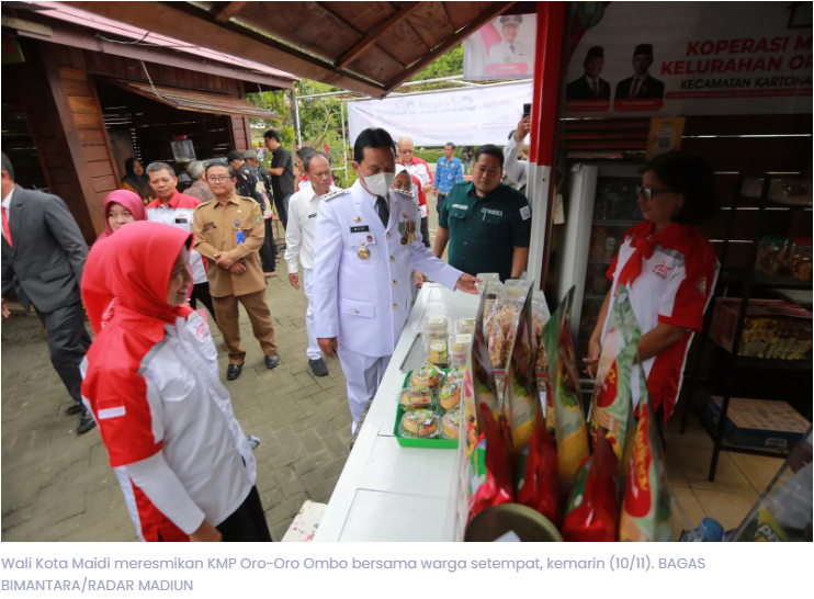 Warga Oro-Oro Ombo Madiun Dirikan Koperasi Merah Putih, Siap Kelola Bank Sampah