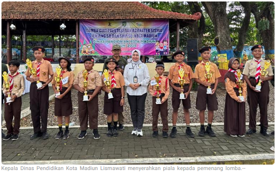 Asah Intelektual dan Karakter, Dindik Kota Madiun Gelar Lomba Prestasi Siswa SD-SMP