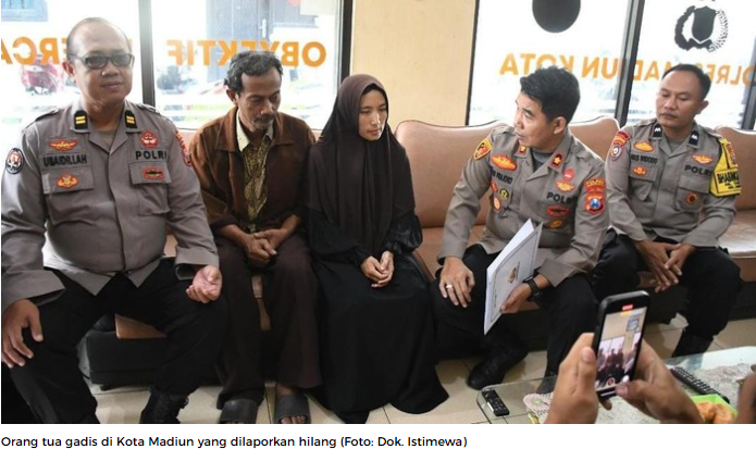 Gadis Asal Kota Madiun Dilaporkan Hilang Ditemukan di Semarang