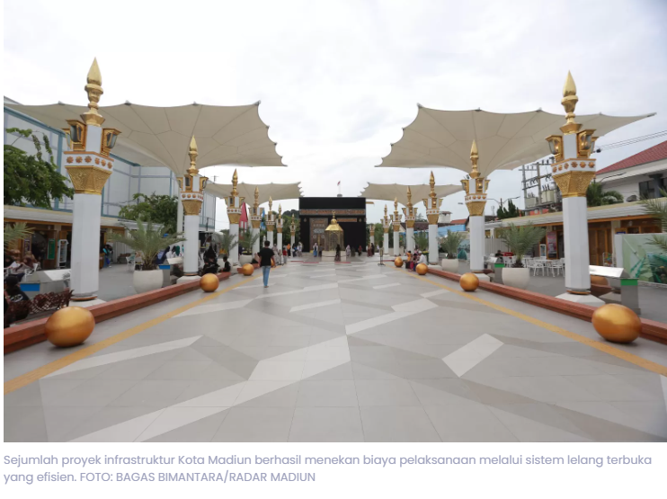 Pemkot Madiun Hemat Rp 4,2 Miliar dari Hasil Selisih Lelang 38 Paket Proyek