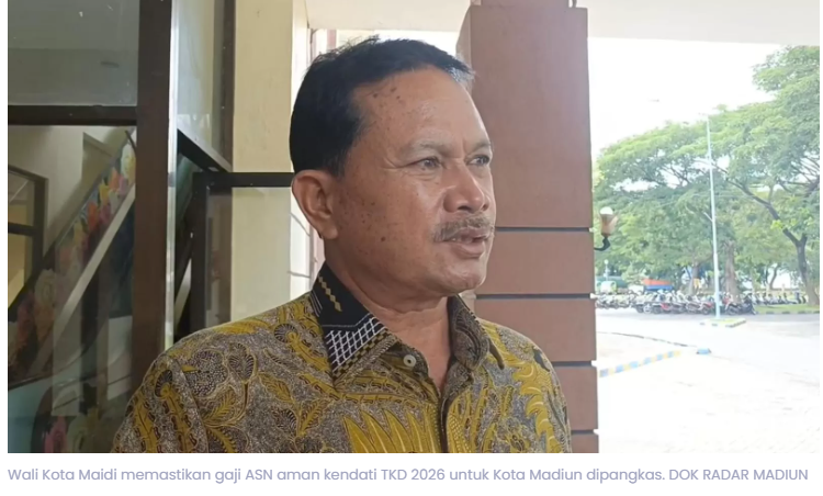 TKD Dipangkas, Wali Kota Maidi Pastikan Gaji ASN Pemkot Madiun Aman
