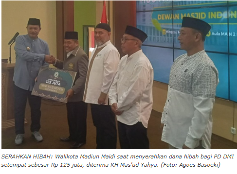 Walikota Madiun : DMI Harus Ikut Andil