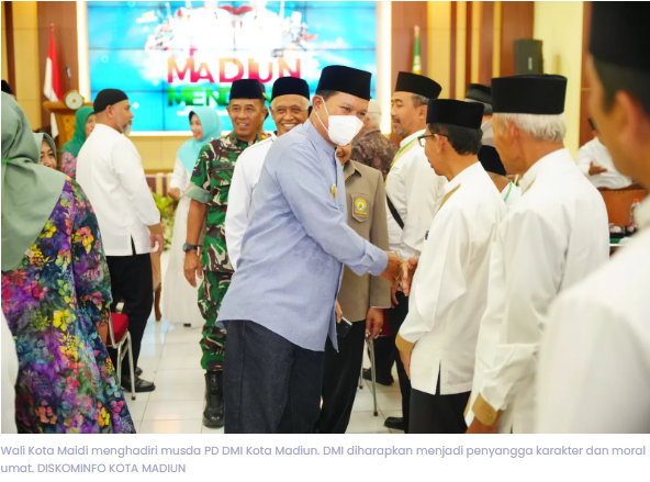 Wali Kota Maidi: DMI Harus Jadi Penyangga Moral Umat di Kota Madiun