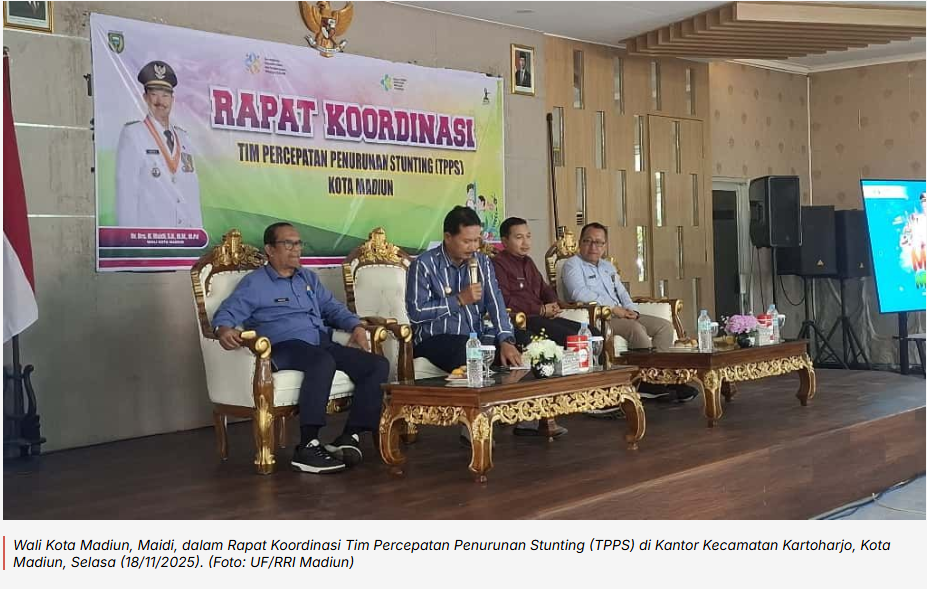 Tekad Pemkot Madiun: Zero Stunting di Tahun 2027, Kader Dijanjikan Reward