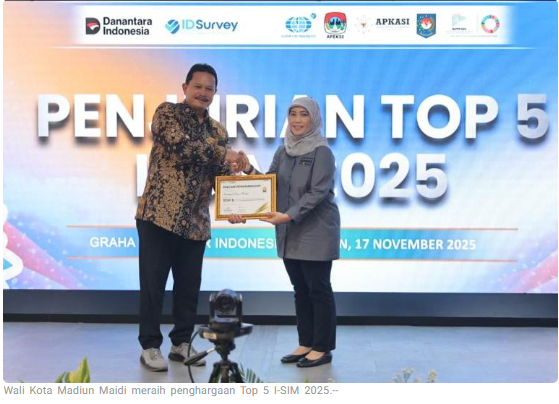 Inovasi Selapanan Kota Madiun Masuk Top 5 I-SIM 2025, Maidi Optimistis Raih Tiga Besar