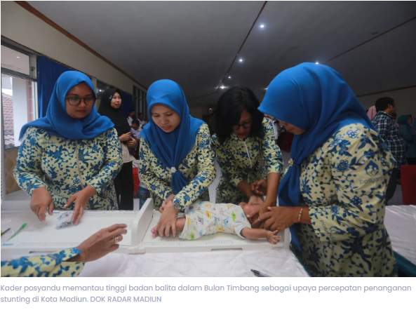 Wali Kota Maidi Targetkan Madiun Bebas Stunting 2027