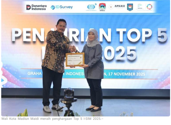 Inovasi Selapanan Kota Madiun Masuk Top 5 I-SIM 2025, Maidi Optimistis Raih Tiga Besar