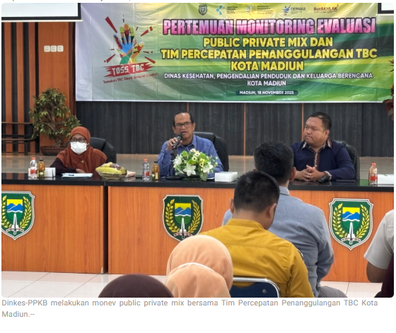 Waspada Penularan TBC, Dinkes-PPKB Kota Madiun Genjot Deteksi Dini dan Skrining Digital
