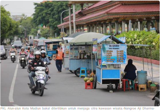 PKL Alun-Alun Madiun Ditata Ulang, Pemkot Wajibkan Daftar Harga dan Kebersihan