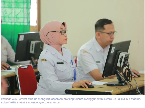 310 ASN Kota Madiun Ikuti Profiling Talenta, BKN yang Nilai, Pemkot Hanya Menunggu Hasil