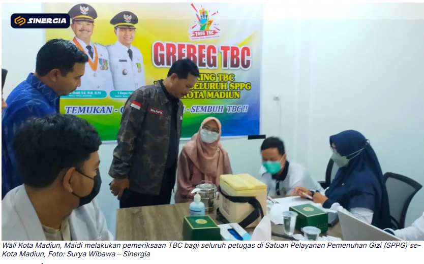 Pemkot Madiun Gelar Skrining TBC untuk Petugas Dapur Gizi