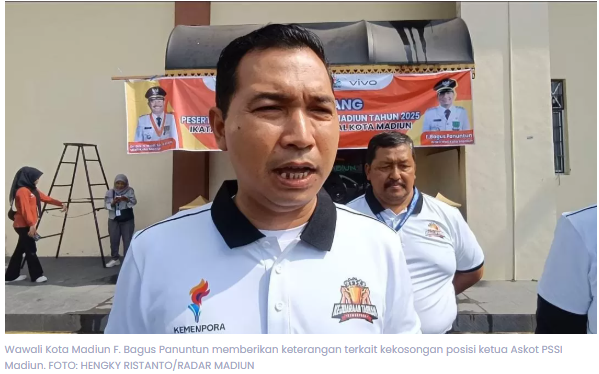 Kursi Ketua Askot PSSI Madiun Kosong Terlalu Lama, Wawali Angkat Bicara