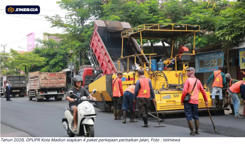 Rencana Perbaikan Jalan 2026, Pemkot Usulkan Anggaran Hingga Rp. 4 Miliar per Paket