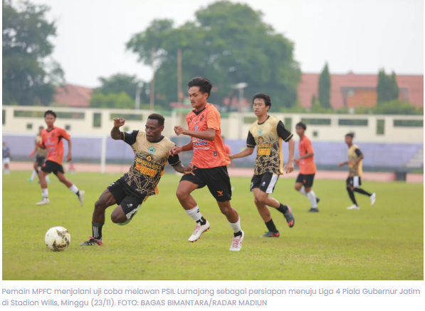 Madiun Putra FC Bekuk PSIL Lumajang 2-0, Pelatih Ungkap PR Utama Tim