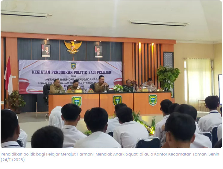 Bentuk Karakter Siswa, Wali Kota Madiun : Pemerintah, Sekolah, dan Rumah Harus Berjalan Seiring